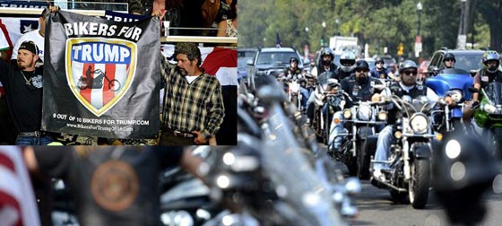 5 آلاف سائق دراجة نارية يدعمون ترامب ويحمونه يوم تنصيبه صورة رقم 3