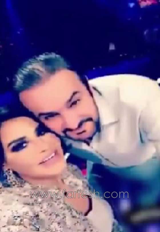 فيديو احلام وزوجها يتبادلان القبلات في عرب ايدول صورة رقم 4