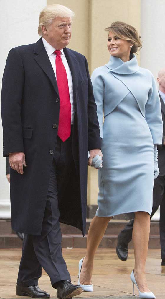 ميلانيا ترامب تستحضر جاكلين كينيدي بمعطف يحمل مسحة الستينيات صورة رقم 30