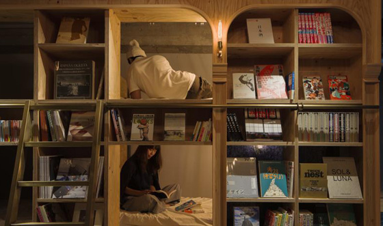 بالصور.. فندق الكتب في طوكيو لمُحبي القراءة  صورة رقم 2