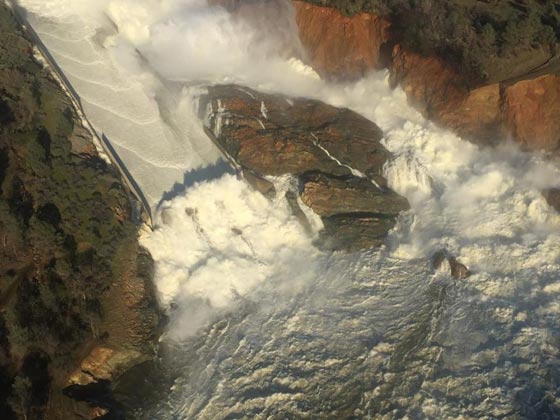  اكبر سد بشمال كاليفورنيا على وشك الانهيار واجلاء 162 الف مواطن صورة رقم 20