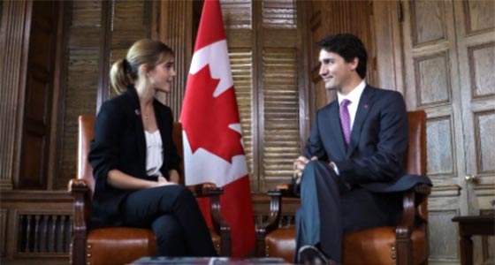 الرئيس الكندي ترودو يأسر قلوب النساء الشهيرات بهذه النظرات! صورة رقم 5