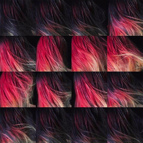 بالفيديو.. صبغة شعر سحرية تغير لونها حسب درجة الحرارة صورة رقم 2
