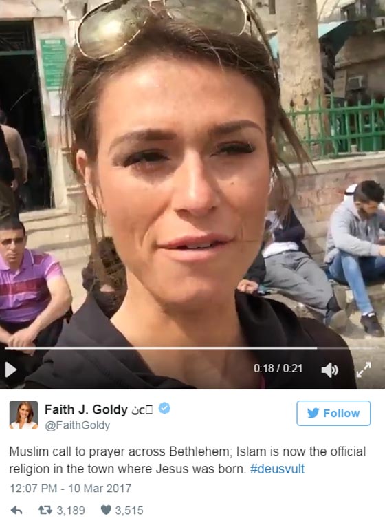 صحفيةٌ كندية تهاجم المسلمين في بيت لحم: سنشنُّ حملةً صليبية! صورة رقم 4