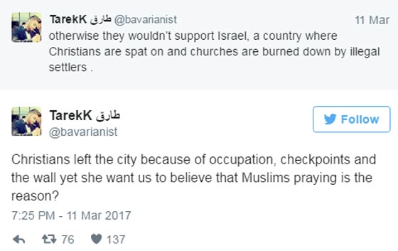 صحفيةٌ كندية تهاجم المسلمين في بيت لحم: سنشنُّ حملةً صليبية! صورة رقم 1