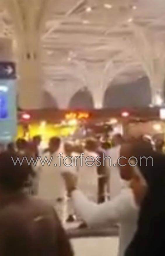 اعتقال عروسين مصريين بعد تحويل صالة الوصول بالمطار الى قاعة افراح صورة رقم 4