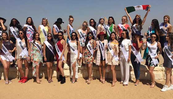 اهرامات مصر تستضيف ملكات جمال الـ(هوت شورت) لتنشيط السياحة صورة رقم 14
