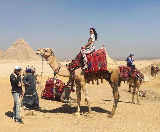 اهرامات مصر تستضيف ملكات جمال الـ(هوت شورت) لتنشيط السياحة صورة رقم 12