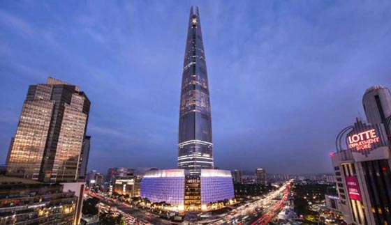 برج لوت وورلد في كوريا الجنوبية يحطم 3 ارقام قياسية عالمية صورة رقم 2