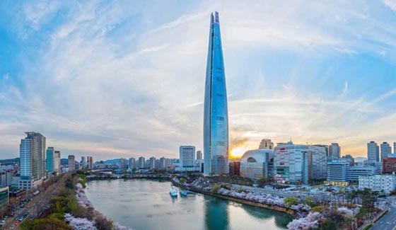 برج لوت وورلد في كوريا الجنوبية يحطم 3 ارقام قياسية عالمية صورة رقم 4