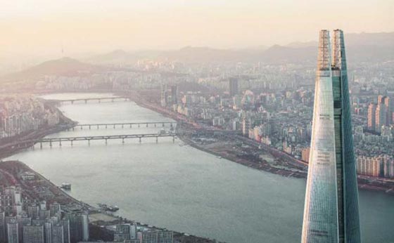 برج لوت وورلد في كوريا الجنوبية يحطم 3 ارقام قياسية عالمية صورة رقم 7