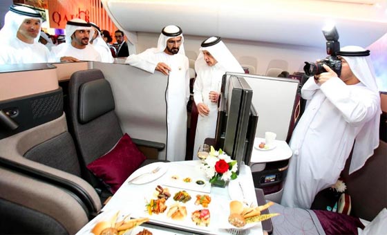 فيديو وصور آخر التجديدات الفخمة في طائرات ايرباص من طيران الإمارات صورة رقم 5