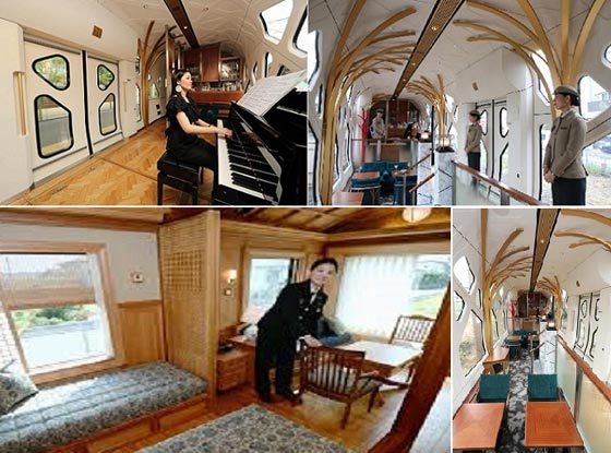 صور وفيديو افخر قطار في العالم يبدأ في اليابان وتذكرته 10 آلاف دولار! صورة رقم 4
