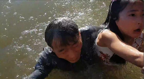 فيديو مثير: اسد البحر يخطف طفلة ويغوص بها محاولا التهامها فماذا فعل والدها؟ صورة رقم 2