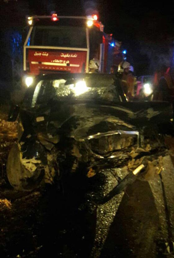  مقتل ثلاثة مسؤولين كبار في حزب الله بحادث سير جنوب لبنان صورة رقم 3