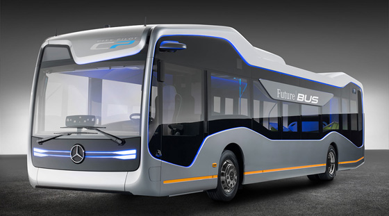بالفيديو والصور.. مرسيدس تطلق حافلة المستقبل بتصميم مدهش صورة رقم 1