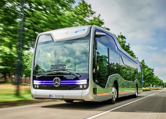 بالفيديو والصور.. مرسيدس تطلق حافلة المستقبل بتصميم مدهش صورة رقم 8