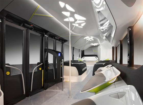 بالفيديو والصور.. مرسيدس تطلق حافلة المستقبل بتصميم مدهش صورة رقم 10