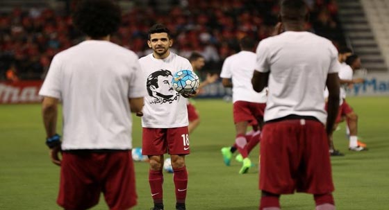منتخب قطر يواجه عقوبات تأديبية بسبب قميص تميم صورة رقم 2
