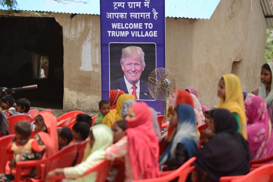 قصة غريبة.. قرية مارورا الهندية تغير اسمها لتصبح قرية ترامب!! صور صورة رقم 3