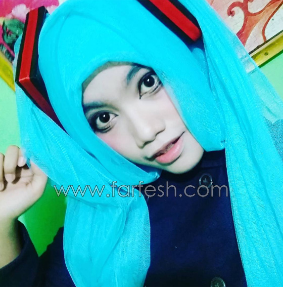مصممة أزياء إندونيسية تستخدم الحجاب على شخصيات كرتونية صورة رقم 10