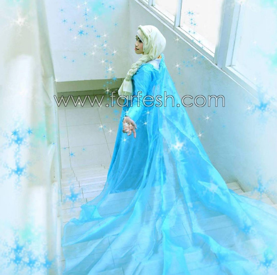 مصممة أزياء إندونيسية تستخدم الحجاب على شخصيات كرتونية صورة رقم 12