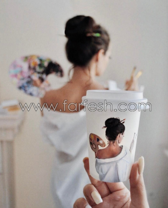 بالصور.. فتاة تحول أكواب قهوتها للوحات مذهلة صورة رقم 23