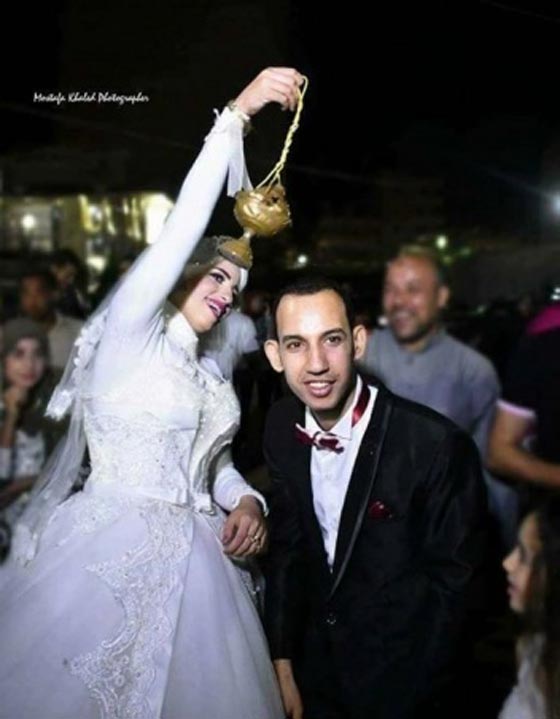 صور عروس مصرية توفيت خلال حفل زفافها وشكوك الامن بجريمة نسائية! صورة رقم 1