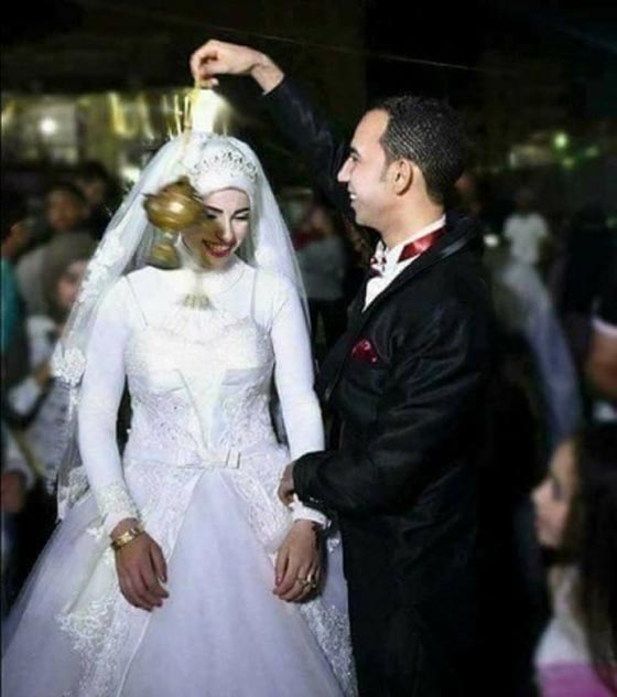 صور عروس مصرية توفيت خلال حفل زفافها وشكوك الامن بجريمة نسائية! صورة رقم 2