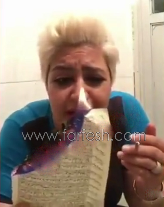 اعتقال شابة ايرانية احرقت صفحة من القرآن لتشعل سيجارة.. فيديو صورة رقم 8