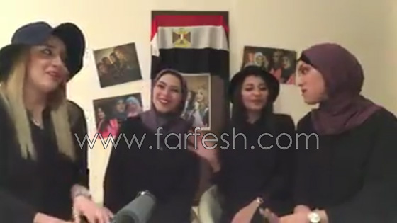 4 فتيات يشعلن موقع التواصل فيسبوك بالغناء لمصر.. فيديو صورة رقم 3
