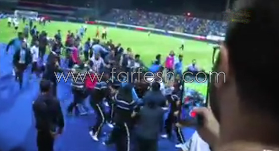 نهائي البطولة العربية ينتهي باعتداء عنيف على حكم المباراة.. فيديو صورة رقم 5