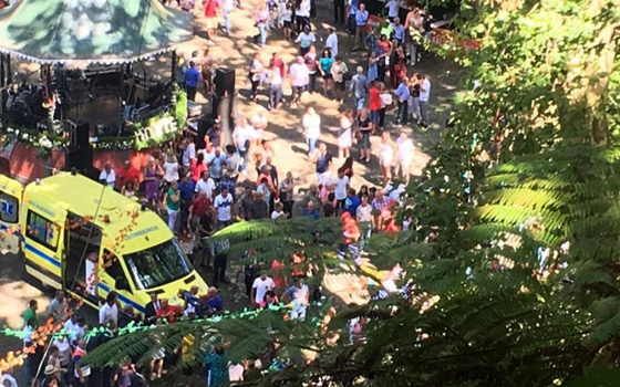 فاجعة بالبترغال.. سقوط شجرة معمِّرة على جمع من المصلين اثناء احتفال ديني صورة رقم 7