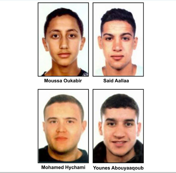 التعرف على هويات جثث 3 مغاربة نفذوا الاعتداءات الإرهابية في برشلونة  صورة رقم 1
