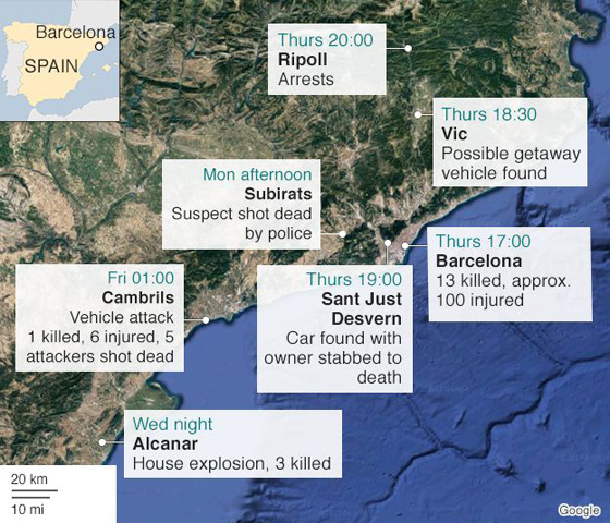 خلية برشلونة الإرهابية خططت لقتل المئات ولهجمات أكبر بكثير صورة رقم 10