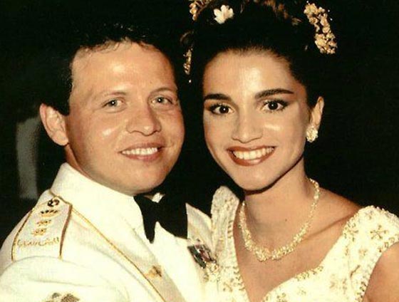 صور الملكة رانيا مع الملك عبدالله: لماذا رفضته في بداية تعارفهما؟ صورة رقم 1