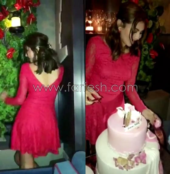فيديو مريم حسين ترقص في يوم ميلادها وتقلد هيفاء وهبي..  صورة رقم 2