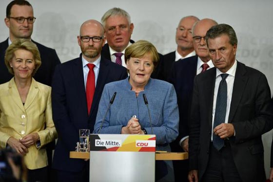 انتخاب ميركل لولاية جديدة بالمانيا بعد فوز حزبها بـ35% من الاصوات صورة رقم 4
