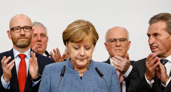 انتخاب ميركل لولاية جديدة بالمانيا بعد فوز حزبها بـ35% من الاصوات صورة رقم 5