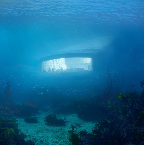 أول مطعم تحت الماء قريباً في أوروبا صورة رقم 5