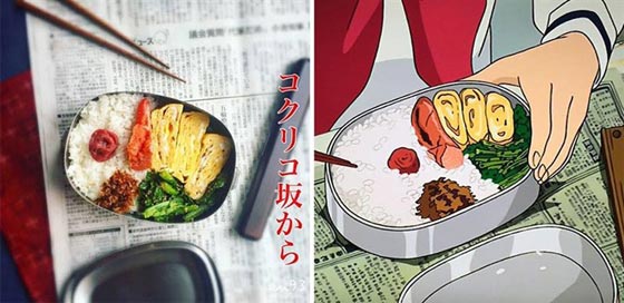 أمهات يابانيات يقلدن وجبات الطعام في أفلام الكرتون اليابانية بطريقة رائعة ومطابقة.. صور صورة رقم 4