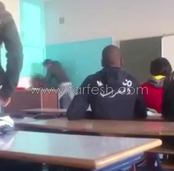 فيديو صادم.. تلميذ ينهال بالضرب العنيف على أستاذه يثير غضب المغاربة صورة رقم 2