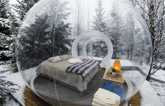 لمحبي الطبيعة: فندق يعرض فرصة رائعة للنوم في غرف بشكل فقاعات شفافة.. صور صورة رقم 2
