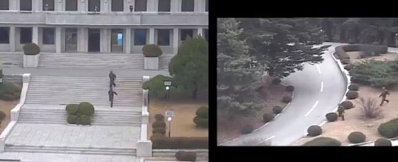 فيديو مذهل.. هكذا انشق جندي كوري شمالي وعبر الحدود صورة رقم 6