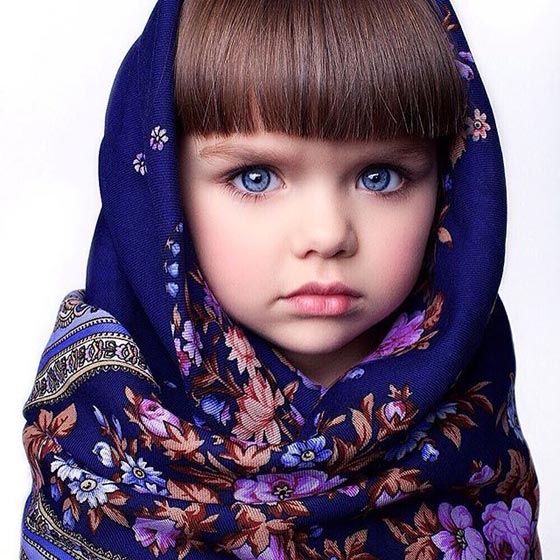 صور أجمل طفلة في العالم صورة رقم 1