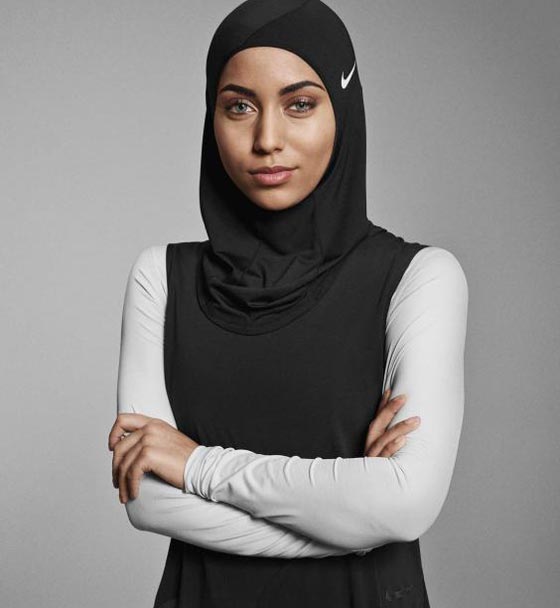 Nike تطلق حجاباً مخصصاً للرياضیات المسلمات صورة رقم 3