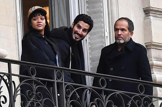 صور ريهانا وحبيبها السعودي حسن جميل في اجازة رومانسية في باريس صورة رقم 3