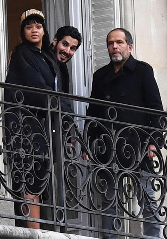صور ريهانا وحبيبها السعودي حسن جميل في اجازة رومانسية في باريس صورة رقم 1