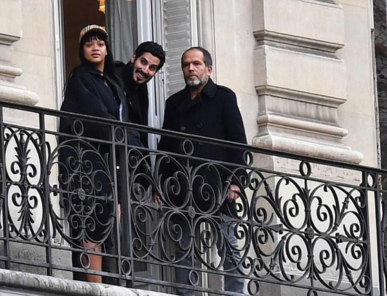 صور ريهانا وحبيبها السعودي حسن جميل في اجازة رومانسية في باريس صورة رقم 7