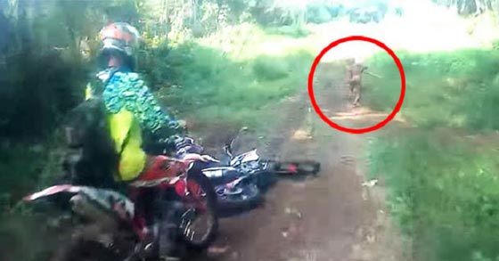 فيديو غريب: ظهور مخلوق (غامض) بِسمَاتٍ بشرية يسكن غابات اندونيسيا! صورة رقم 1
